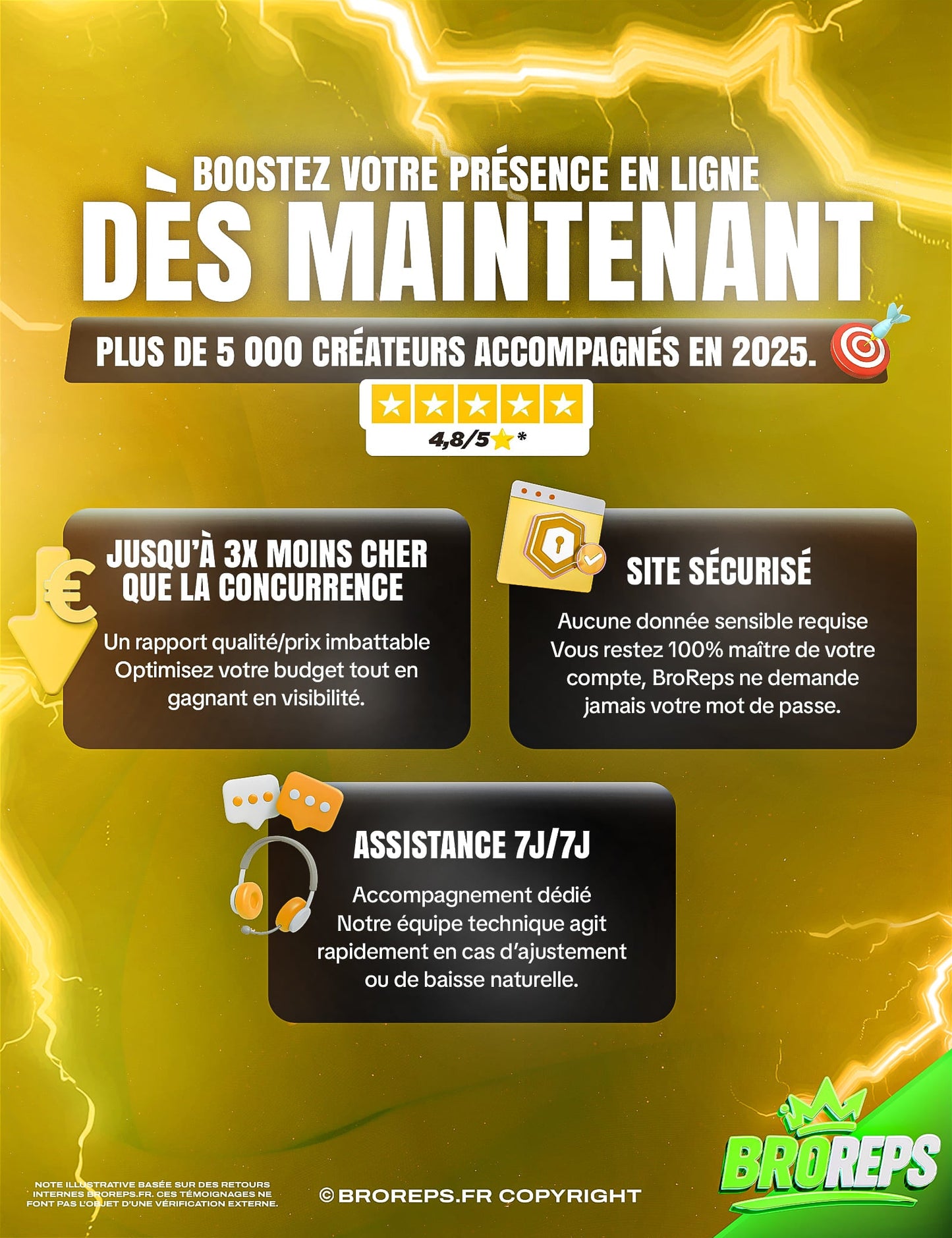 Abonnement Instagram